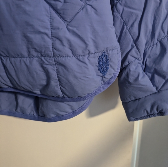Free People Pippa Packable Puffer Jacket in Blue Blueberry Medium - Picture 11 of 13
